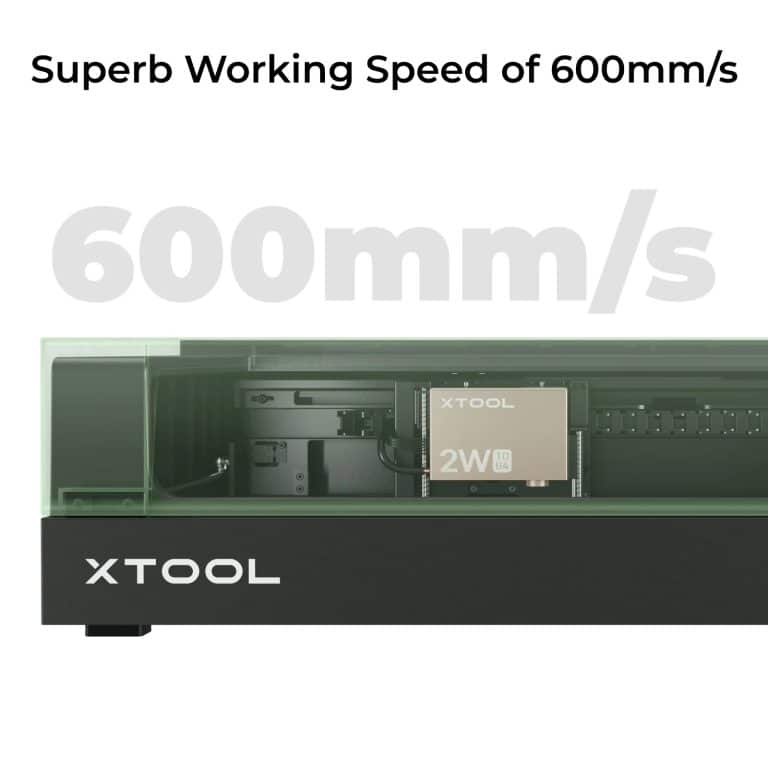 Mechblock xTool S1 infrared module for metal engraving