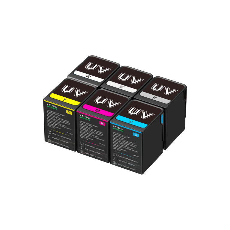 Mechblock xTool Selected UV Ink for O1 Omni Printer Essential Set